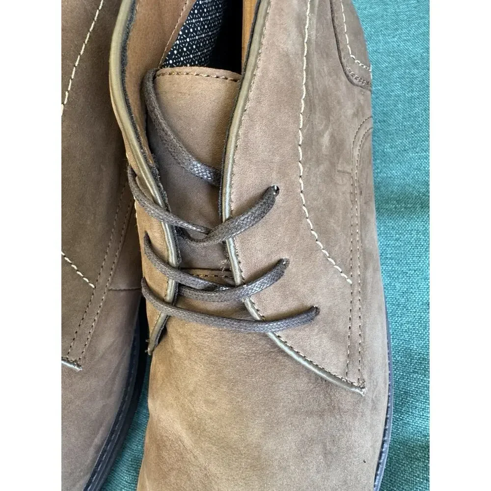 Stitch Fix Fairlane Mens Leather Chukka Ankle Boots Shoes Cognac 11.5